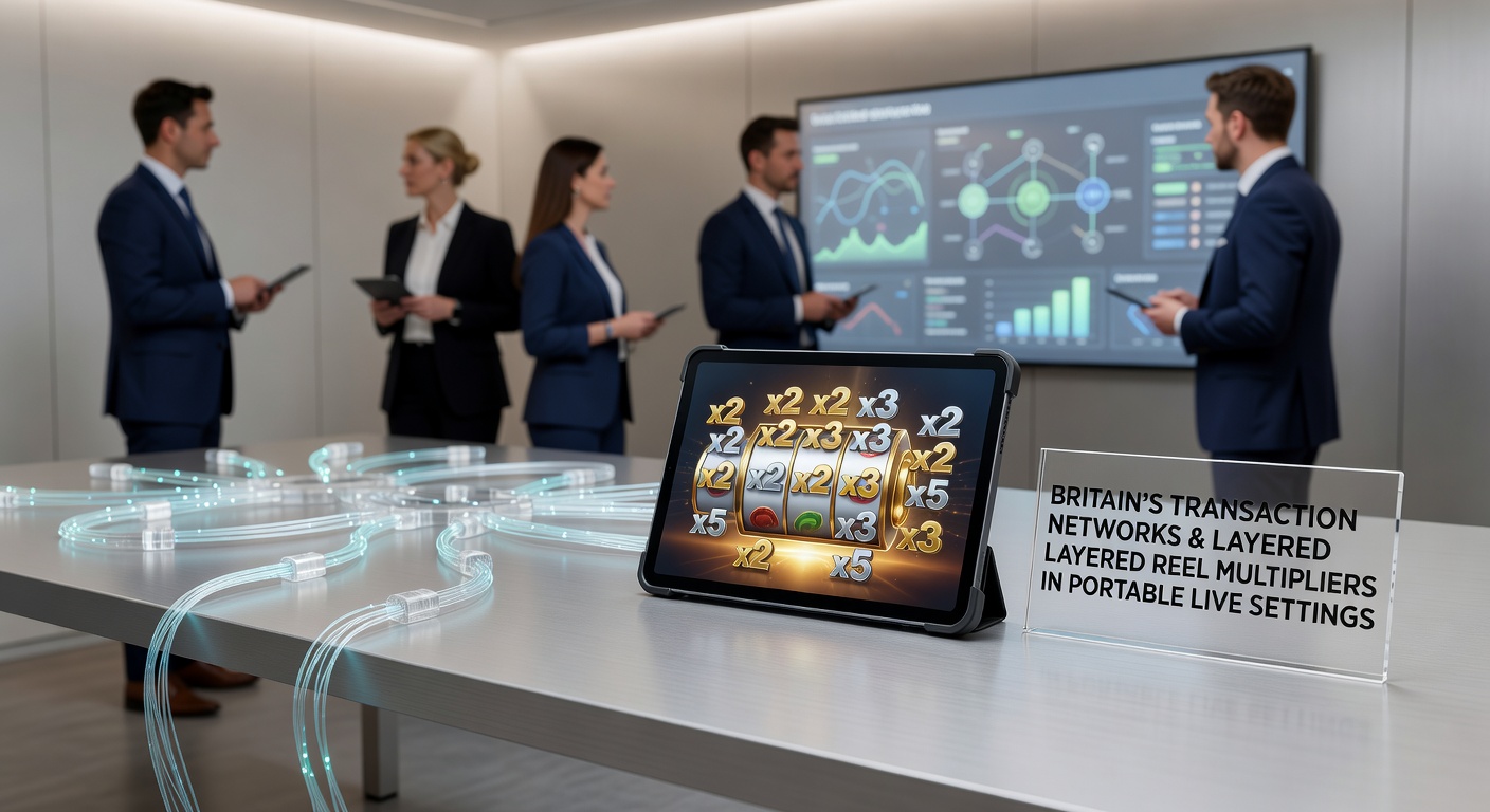 Britain's transaction networks integrated with mobile live casino interfaces showing reel multiplier unlocks