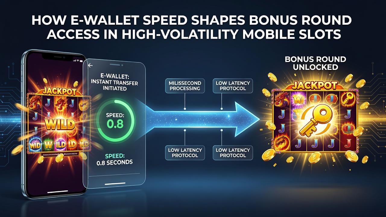 Graph comparing e-wallet transaction speeds against bonus round activation rates in mobile slots