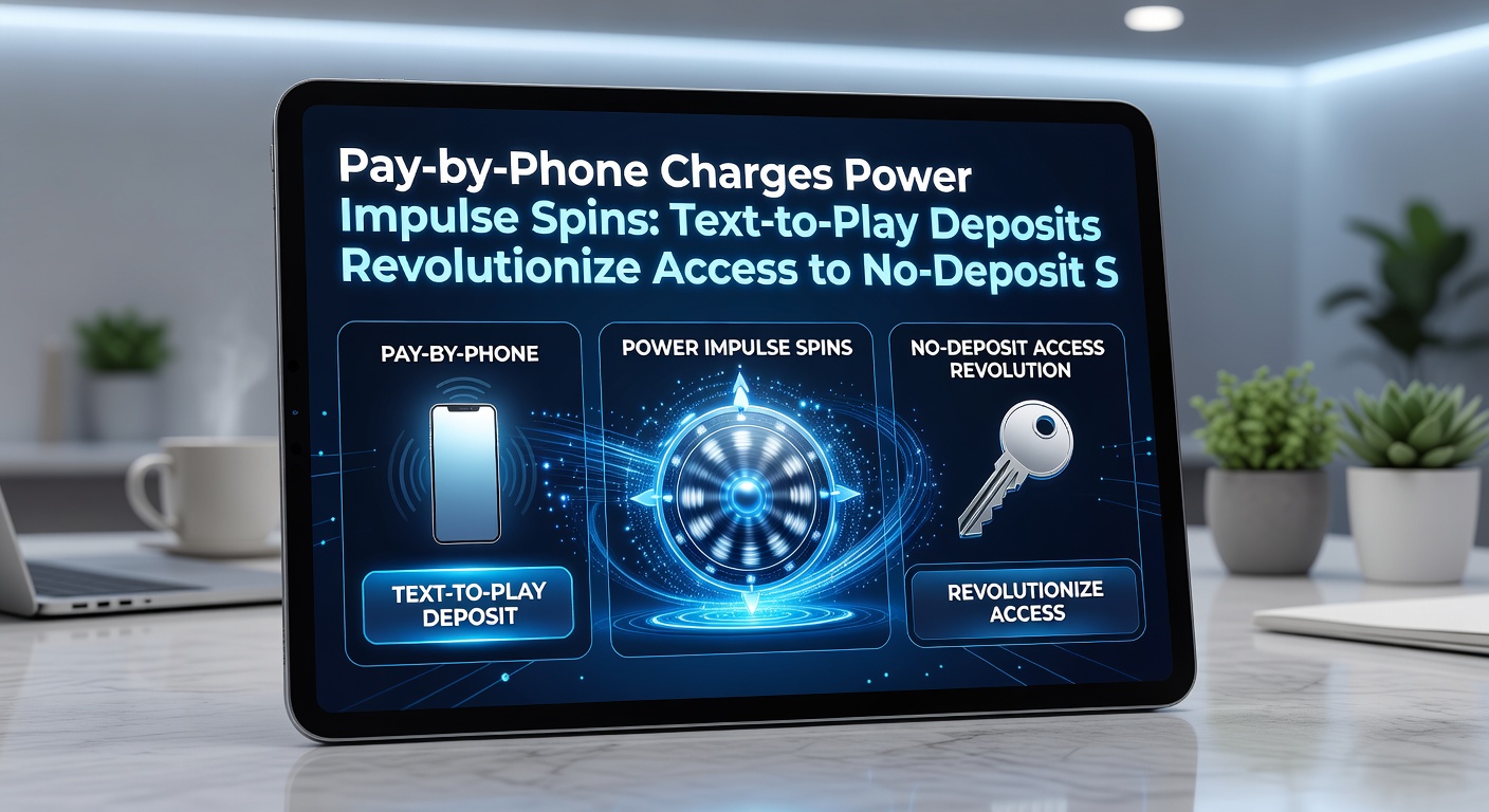 Dynamic graphic of slot reels activating via SMS, showing deposit confirmation and bonus spins lighting up