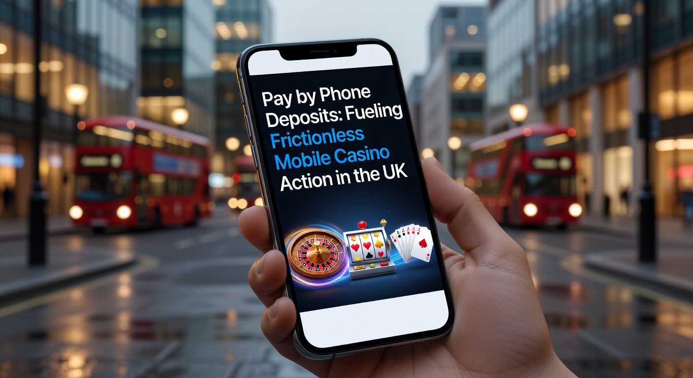 Illustration of a mobile phone bill showing a casino deposit charge alongside everyday expenses, emphasizing seamless integration